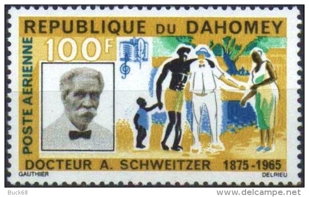 DAHOMEY Pa 35 * MLH Docteur Albert SCHWEITZER (1875-1965) Variété Hôpital De Lambaréné Et Ogooué - Albert Schweitzer