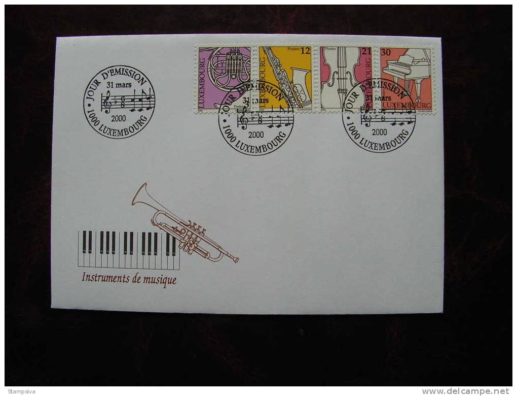 == Luxemburg , FDC  Music   2000 - FDC