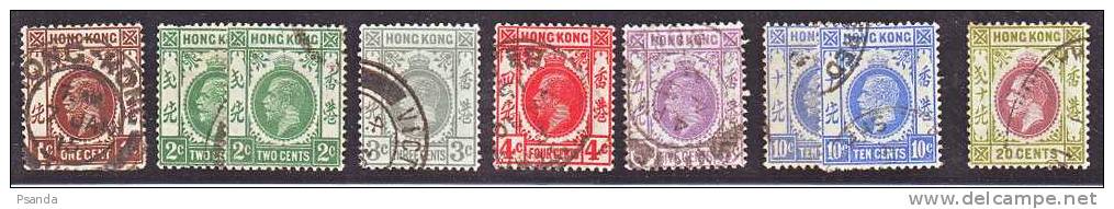 Hong Kong 1912  Lott - Neufs