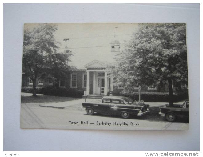 Berkley Heights  Town Hall   Staining On Back - Other & Unclassified