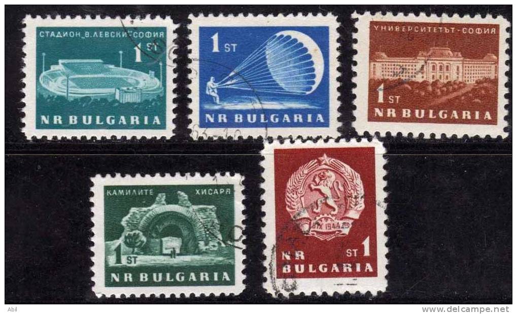 Bulgarie 1963 N°Y.T. ;  1070 à 1174 Obl. - Oblitérés