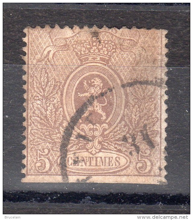 BELGIQUE - N° 25 - Ob - 1866-1867 Petit Lion