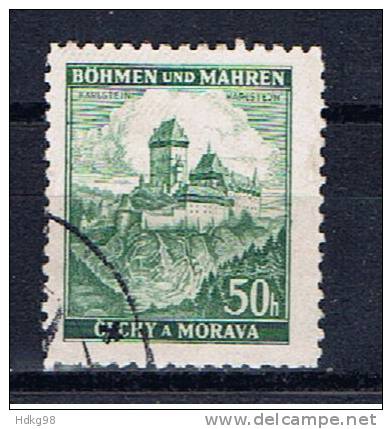 DR+ Böhmen & Mähren 1939 Mi 26 Karlstein - Used Stamps