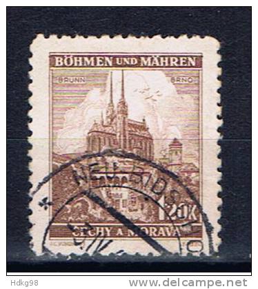 DR+ Böhmen & Mähren 1939 Mi 29 Brünn - Used Stamps
