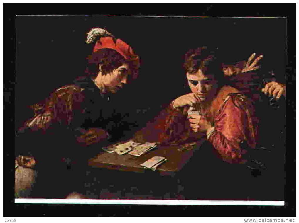 FRANCE Art VALENTIN DE BOULLOGNE - PLAYING CARDS Das Falschspieler CARTOMANCY BOY Pc 28154 - Cartes à Jouer