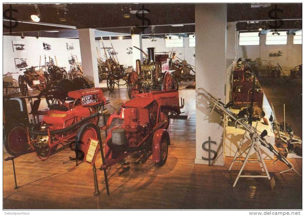 Camion De Pompier :  Pompes 1700 1930 (musée Sapeurs De La Courly Lyon Feuerwehr Fireman Pompiere Bombero - Trucks, Vans &  Lorries