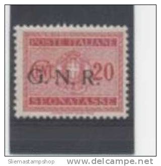 ITALY RSI - 1944 GNR OVERPRINT - V2936 - Neufs