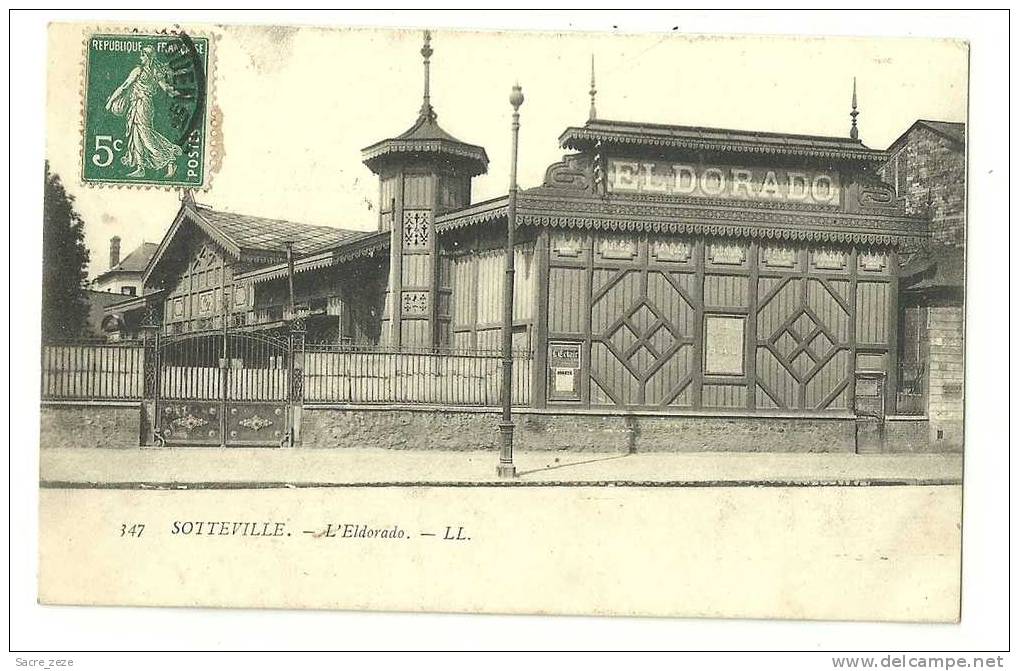 SOTTEVILLE(76)19??-l´ELDORADO-circulée-LL - Sotteville Les Rouen