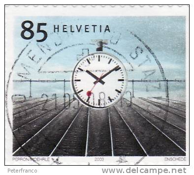2003 Svizzera - Il Design - Orologio Di Stazione - Uhrmacherei