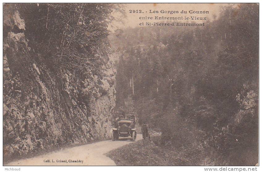 Cpa-Les Gorges Du Couzon Entre Entremont Le Vieux Et St-Pierre D´Entremont - Autres & Non Classés