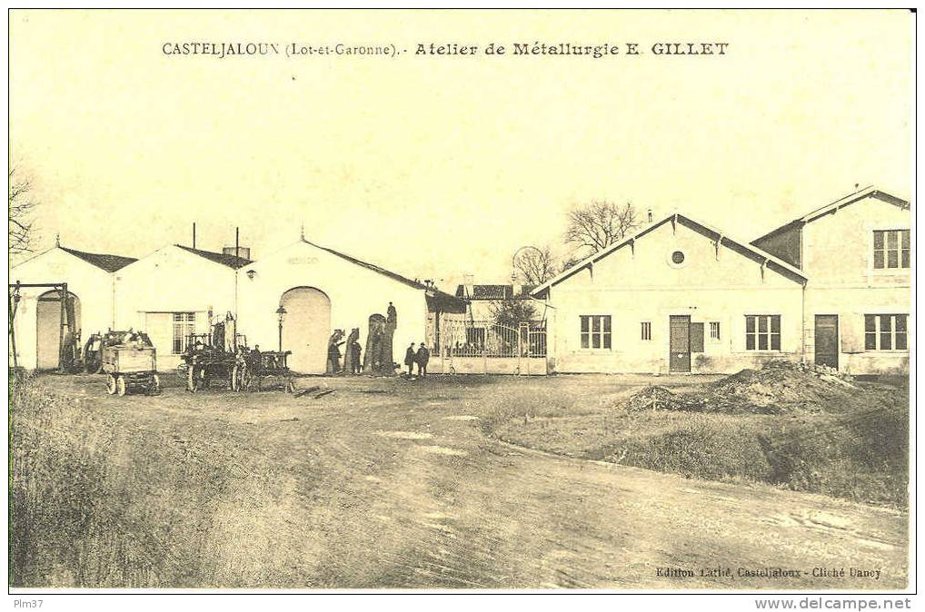 CASTELJALOUX - Atelier De Métallurgie E Gillet - Casteljaloux