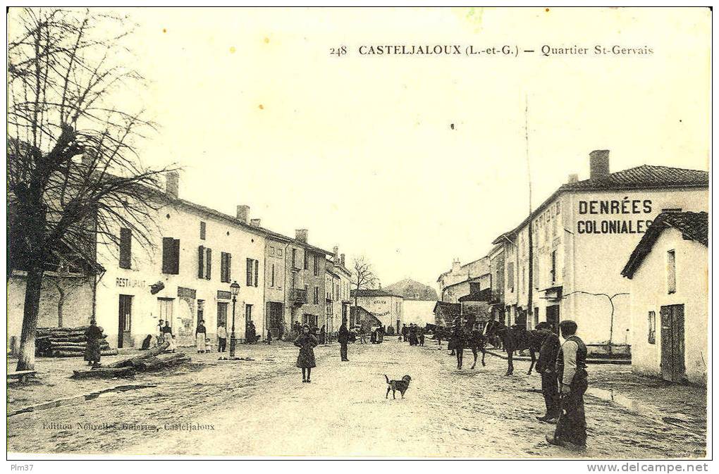 CASTELJALOUX - Quartier St Gervais - Casteljaloux