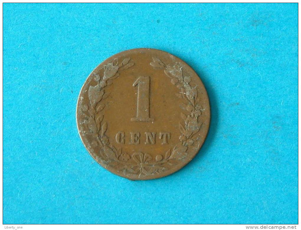 1882 - 1 CENT ( For Grade, Please See Photo ) !! - 1849-1890 : Willem III