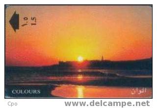 # OMAN 68 Colour - Sunset 1,5 Gpt 01.96 Tres Bon Etat - Oman