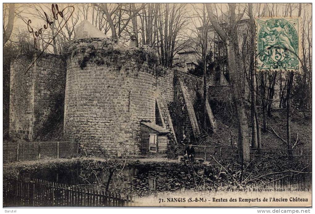 NANGIS - Restes Des Remparts De L´Ancien Château - - Nangis