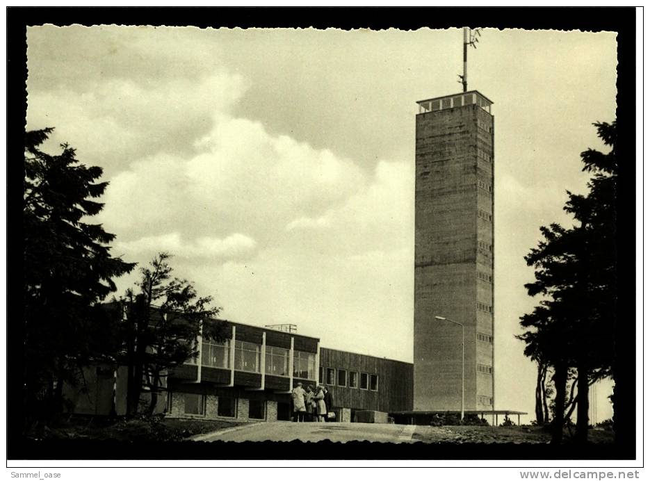 Fichtelberghaus  Mit Aussichtsturm  -  Fichtelgebirge  Ansichtskarte Ca.1968    (204) - Wunsiedel