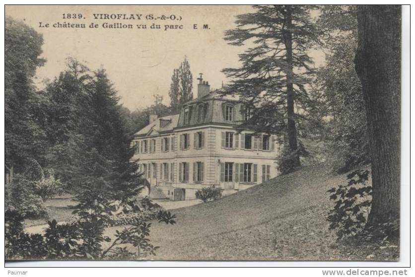 Viroflay    Le Chateau  Du Gaillon - Viroflay