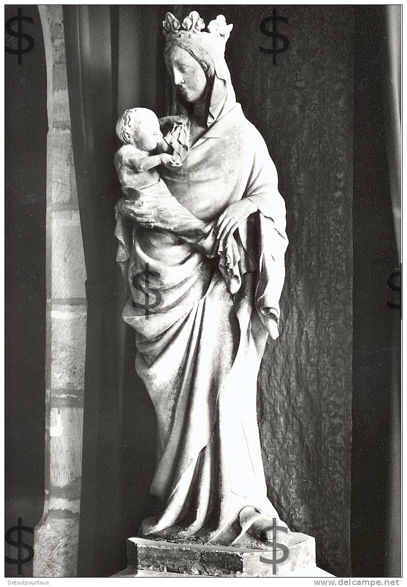ASNIERES SUR OISE Val D'Oise 95 : Statue De La Vierge à L'enfant De Royaumont Abbaye De Royaumont - Asnières-sur-Oise