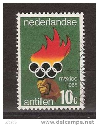 Nederlandse Antillen 393 Used ; Olympiade Zegels, Olympic Games, Les Jeues Olympiques, Los Juegos Olimpicos - Zomer 1968: Mexico-City