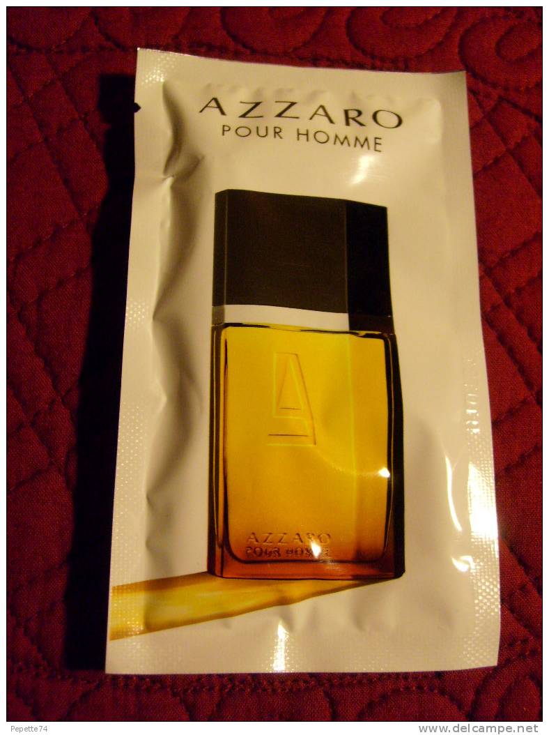 Echantillon Eau De Toilette Azzaro Pour Homme 1,5 Ml - Echantillons (tubes Sur Carte)