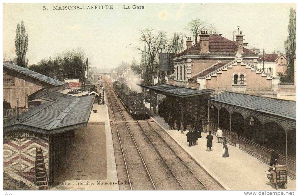 CPA - 78 - MAISONS-LAFFITTE - La Gare - 864 - Maisons-Laffitte