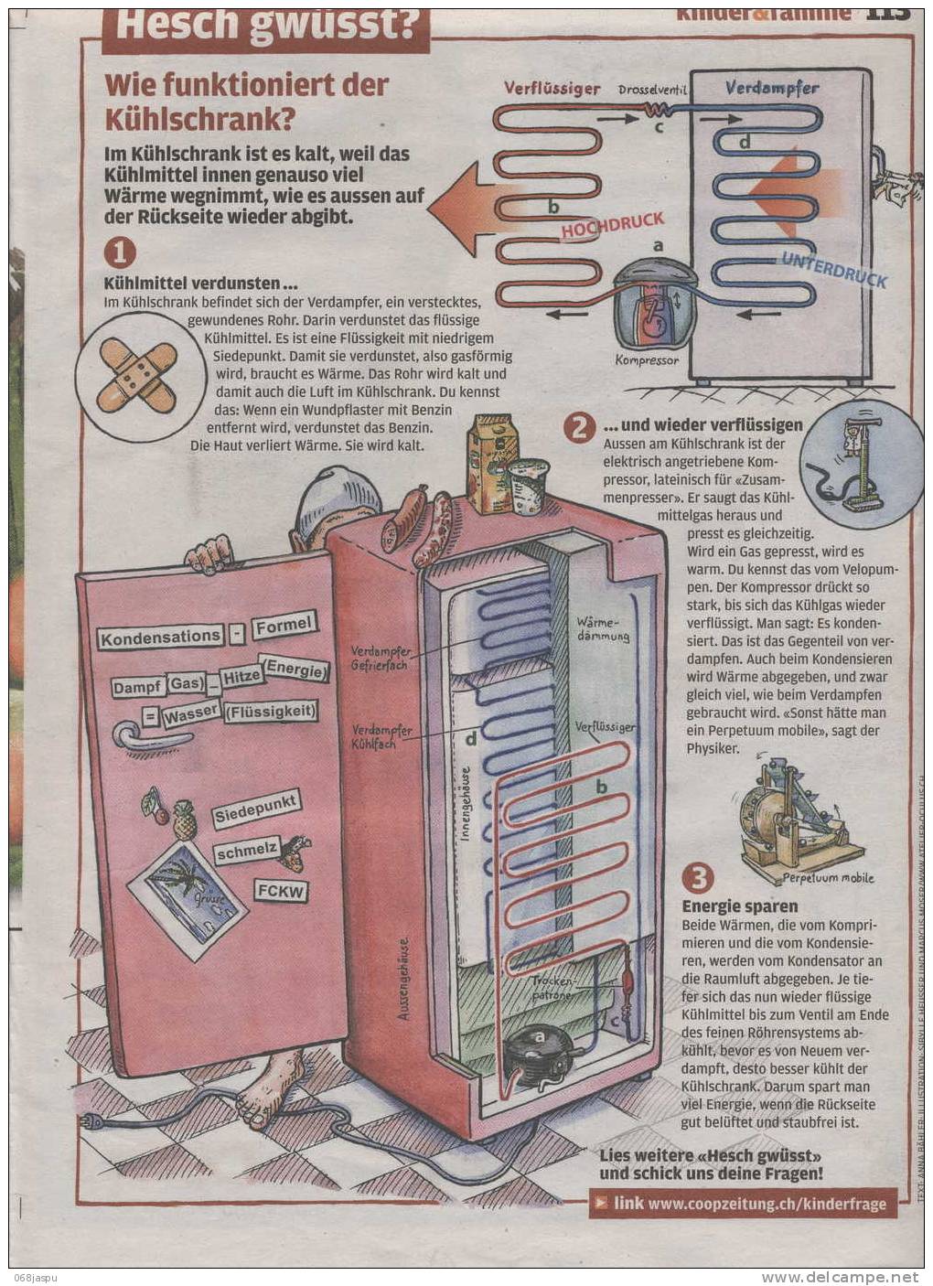 Page Revue Coop Theme Refrigerateur - Andere & Zonder Classificatie