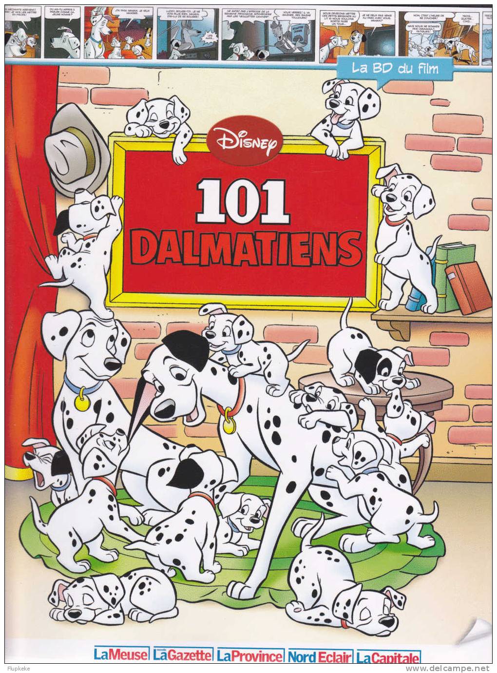 Walt Disney La BD Du Film 13 101 Dalmatiens Paperview Europe 2009 - Verzamelingen