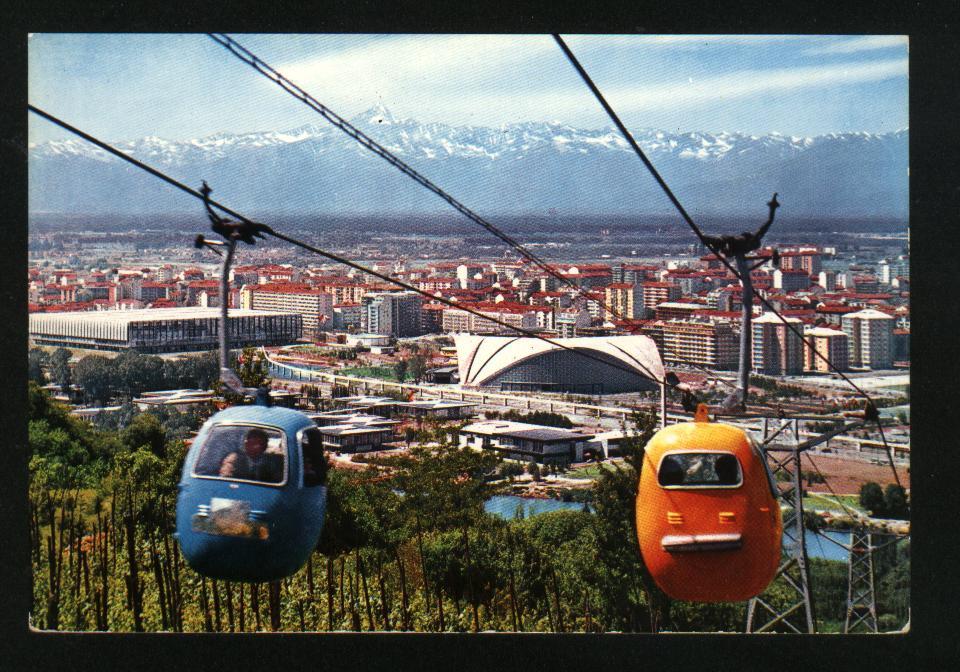 3989-TORINO-ESPOSIZIONE "ITALIA 61"- FUNIVIA-FG - Ausstellungen