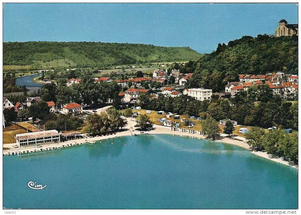 Dun-sur-Meuse - Vue Générale Aérienne Du Lac Vert - Le Camping Et Boucle De La Meuse - Dun Sur Meuse