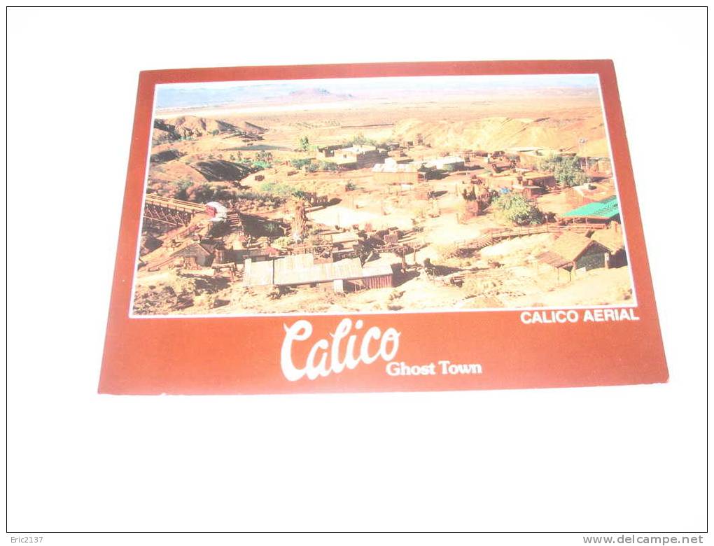 CALICO GHOST TOWN - A SAN BERNARDINO COUNTY REGIONAL PARK - USA Nationale Parken