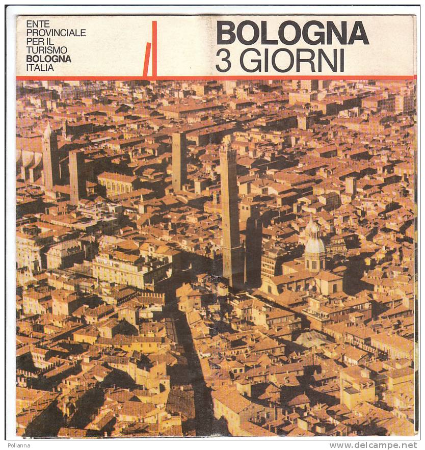 C0118 - Brochure Turistica BOLOGNA ENIT Anni '70 - Tourismus, Reisen