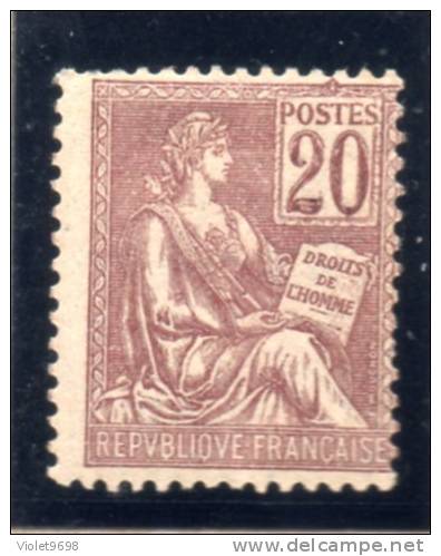 FRANCE : TP N° 113 * - 1900-02 Mouchon