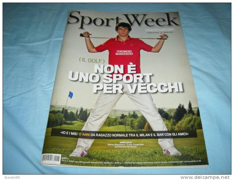 Sport Week N° 494 (n° 16-2010) MANASSERO - Sports