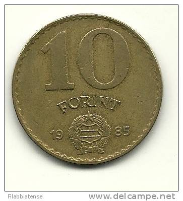 1985 - Ungheria 10 Forint        ------ - Hungary