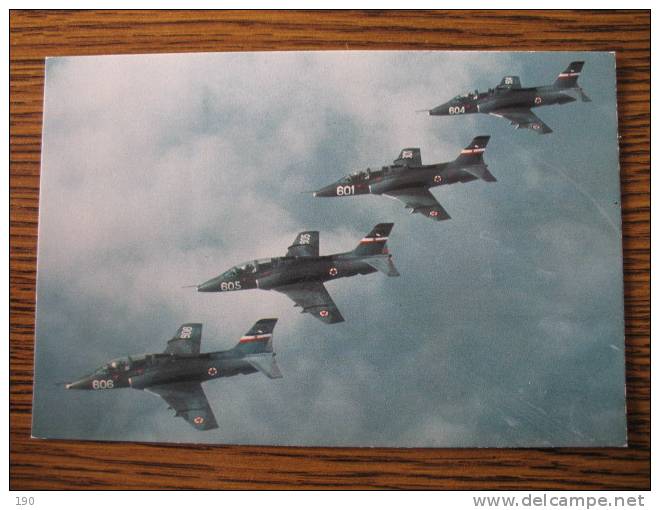 7 Postcards Millitary Aeroplanes :KRAGUJ,ORAO,GALEB,LASTA,..JNA - 5 - 99 Cartes