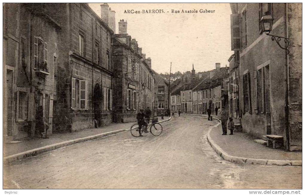 ARC EN BARROIS           RUE ANATOLE GABEUR - Arc En Barrois