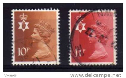 Northern Ireland - 1976 - Definitives (Issued 20/10/76) - Used - Noord-Ierland