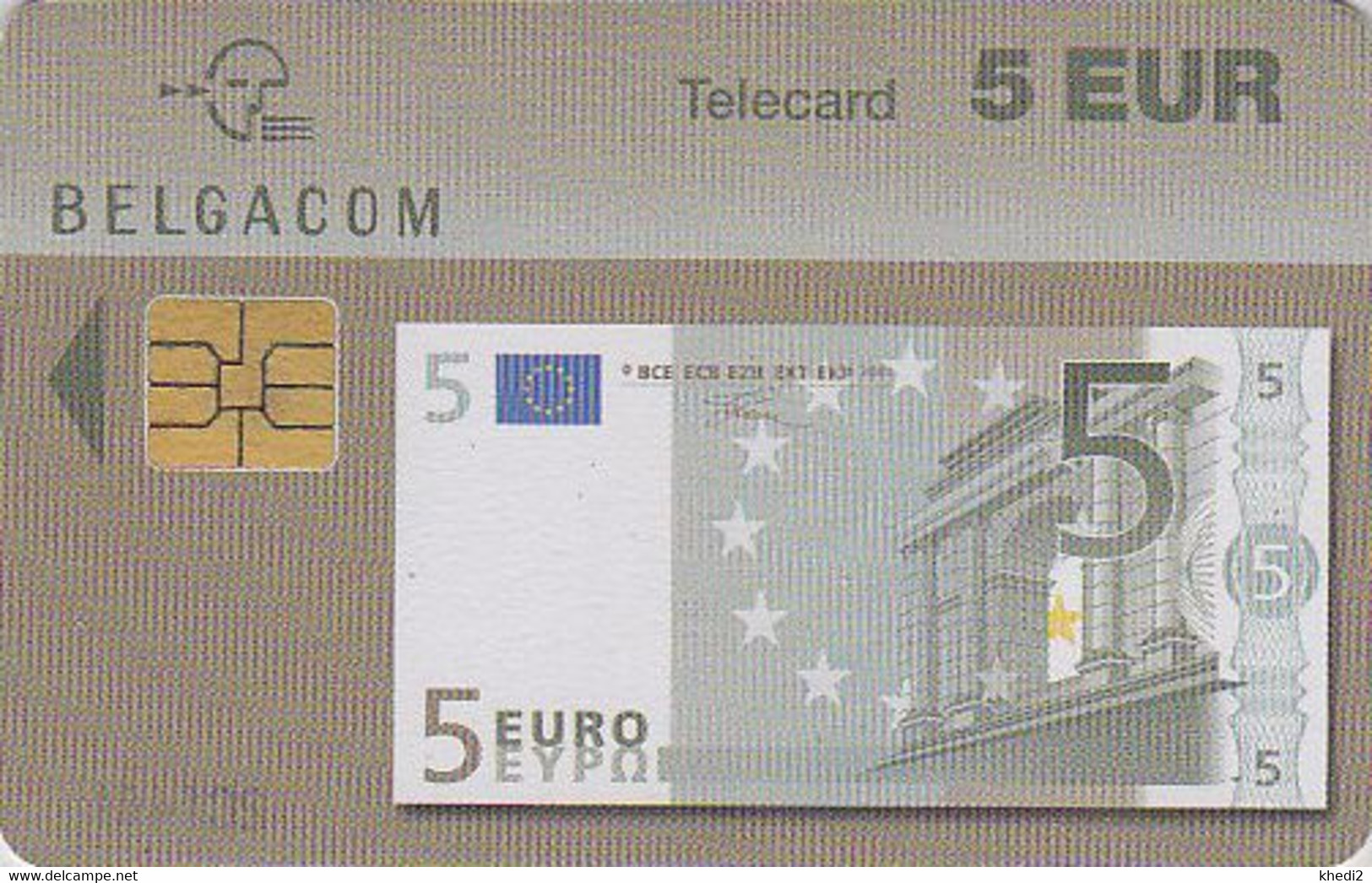 Télécarte à Puce De Belgique - Monnaie /  BILLET De BANQUE - Banknote Chip  Phonecard Coin - 24 - Francobolli & Monete