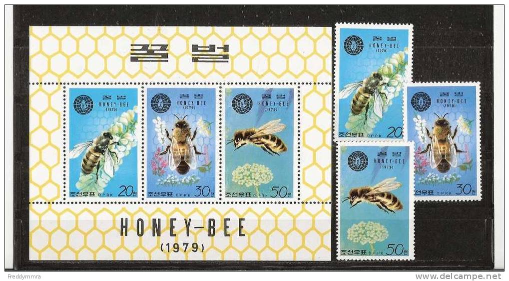 Corée Du Nord: 1929/ 1931 + Le BF  ** - Honeybees