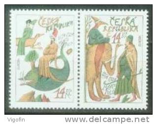 CZ 1994-36-7 EUROPA CEPT, CZECH REPUBLIK, 2v, MNH - 1994