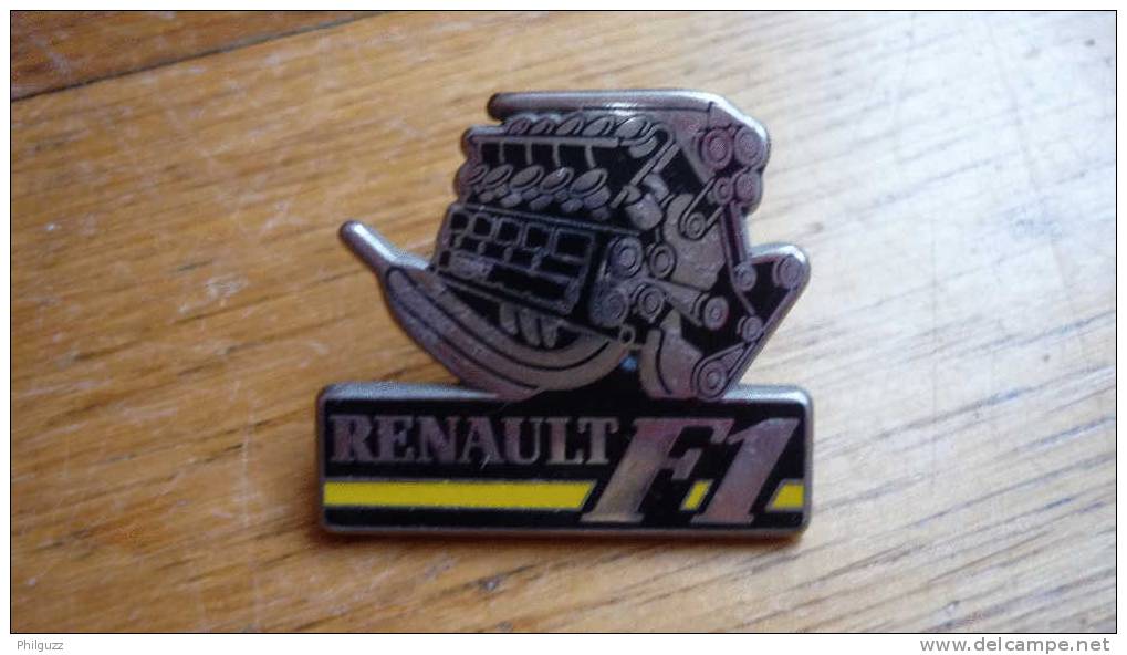 Pin's RENAULT F1 MOTEUR AUTOMOBILLE - Renault