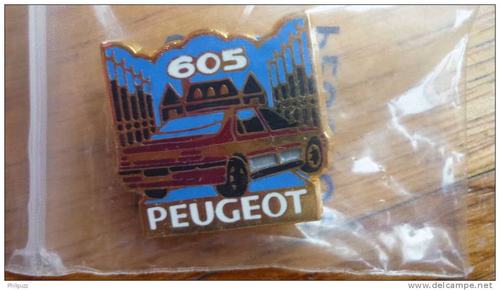 Pin's Peugeot 605 HELIUM PARIS - Peugeot