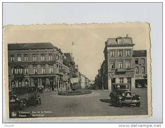 013930/34  -  TIENEN  -  Statiestraat - Tienen