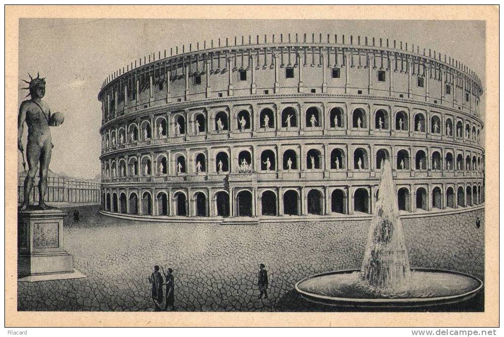 8495     Italia     Roma     Il  Colosseo  Restaurato    VG - Colosseum