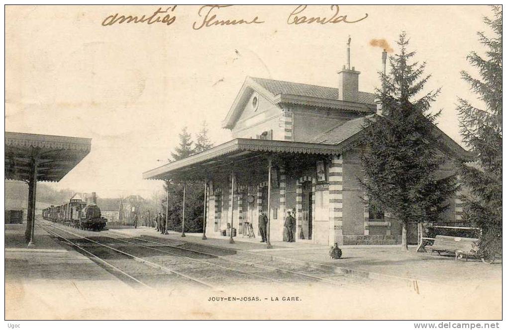 CPA - 78 - JOUY-EN-JOSAS - La Gare - 927 - Jouy En Josas