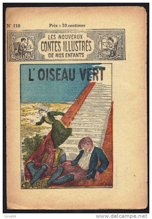 LOT DE 3 CONTES ILLUSTRÉS ANCIENS  POUR ENFANTS- 8 PAGES- ILLUSTRATIONS INTERIEURES- - Contes