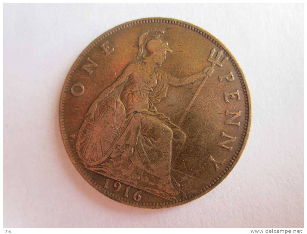 ONE PENNY 1916 TRES TRES BELLE - Autres & Non Classés