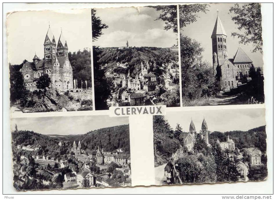 L720  CLERVAUX : 5-picture Postcard - Clervaux