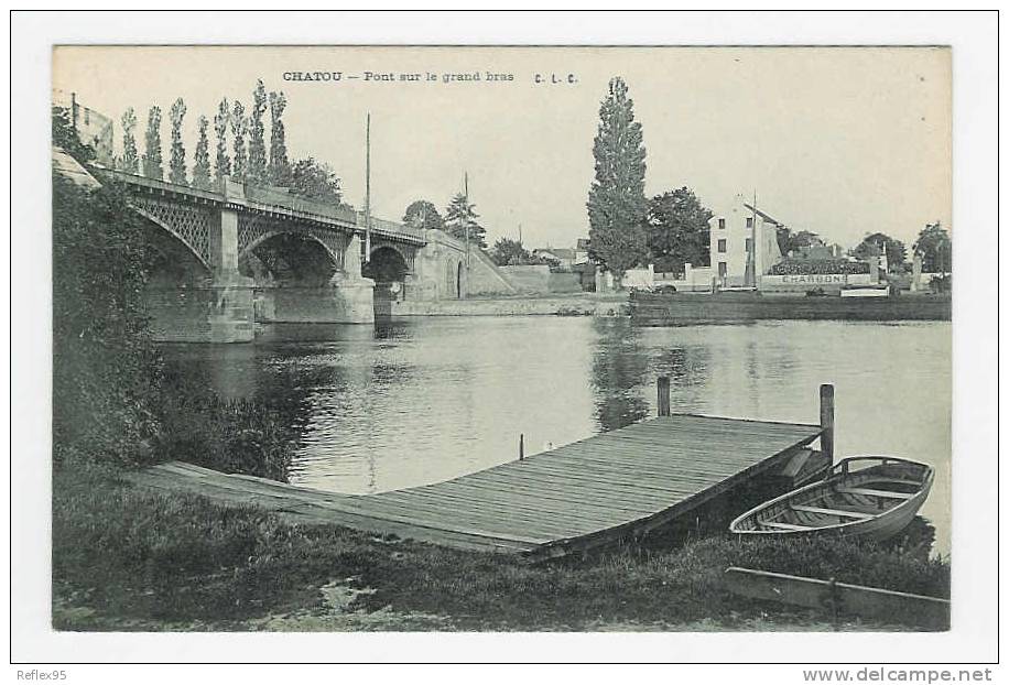 CHATOU - Pont Sur Le Grand Bras - Chatou