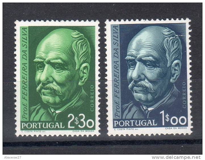 PORTOGALLO / PORTUGAL 1956 --FERREIRA * -- Rif. 829/830 - Nuevos